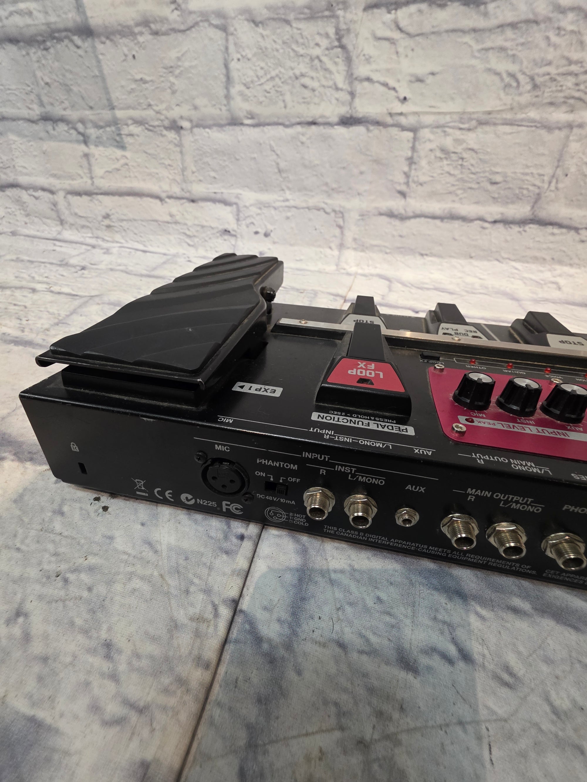 boss rc 300 expression pedal Boss RC-300 Looping Pedal