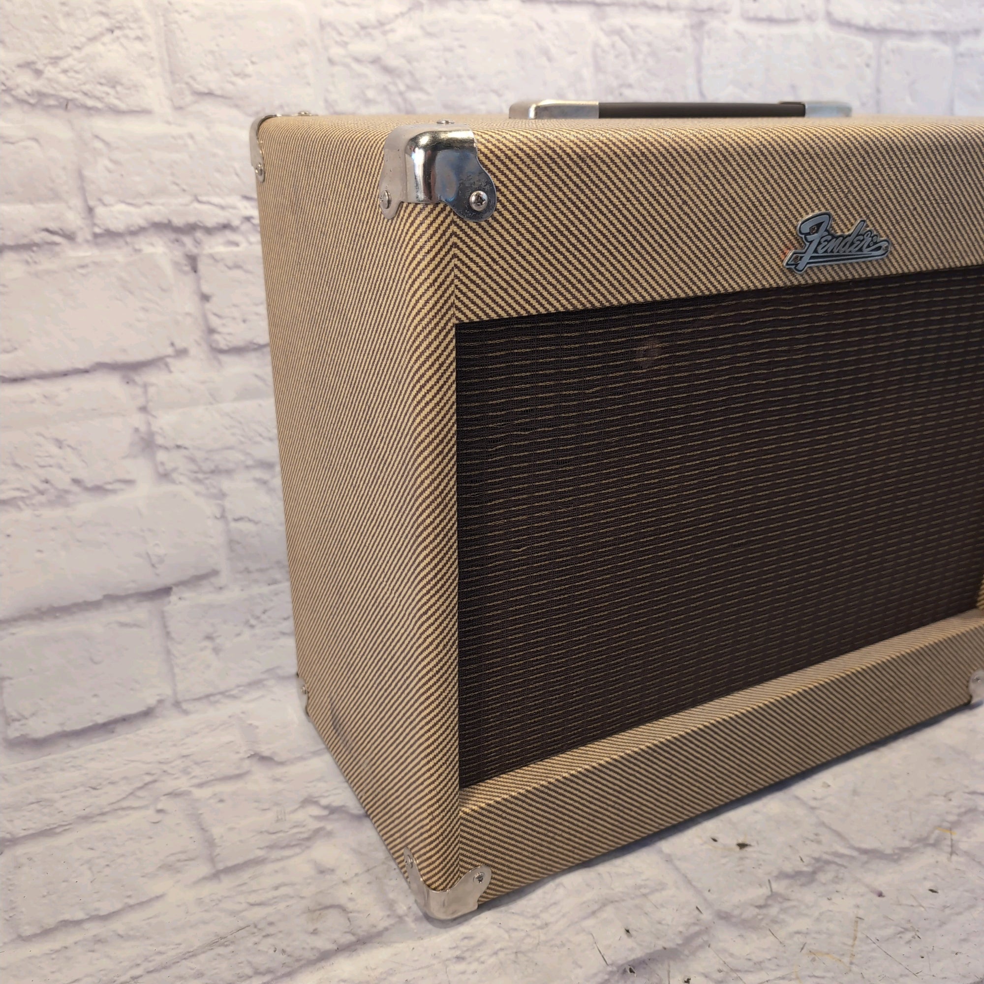 Fender 1x12 Laquered Tweed Extension Cab with Vintage Altec Lansing 414A Speaker