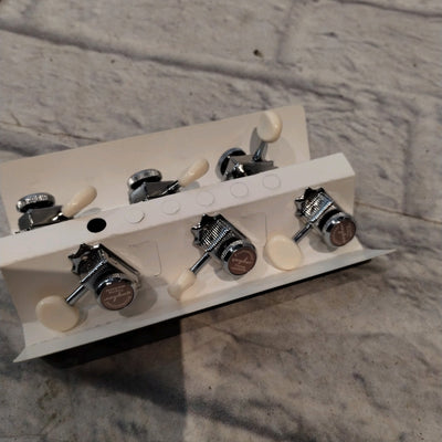 Guyker 3x3 White Button Locking Tuners