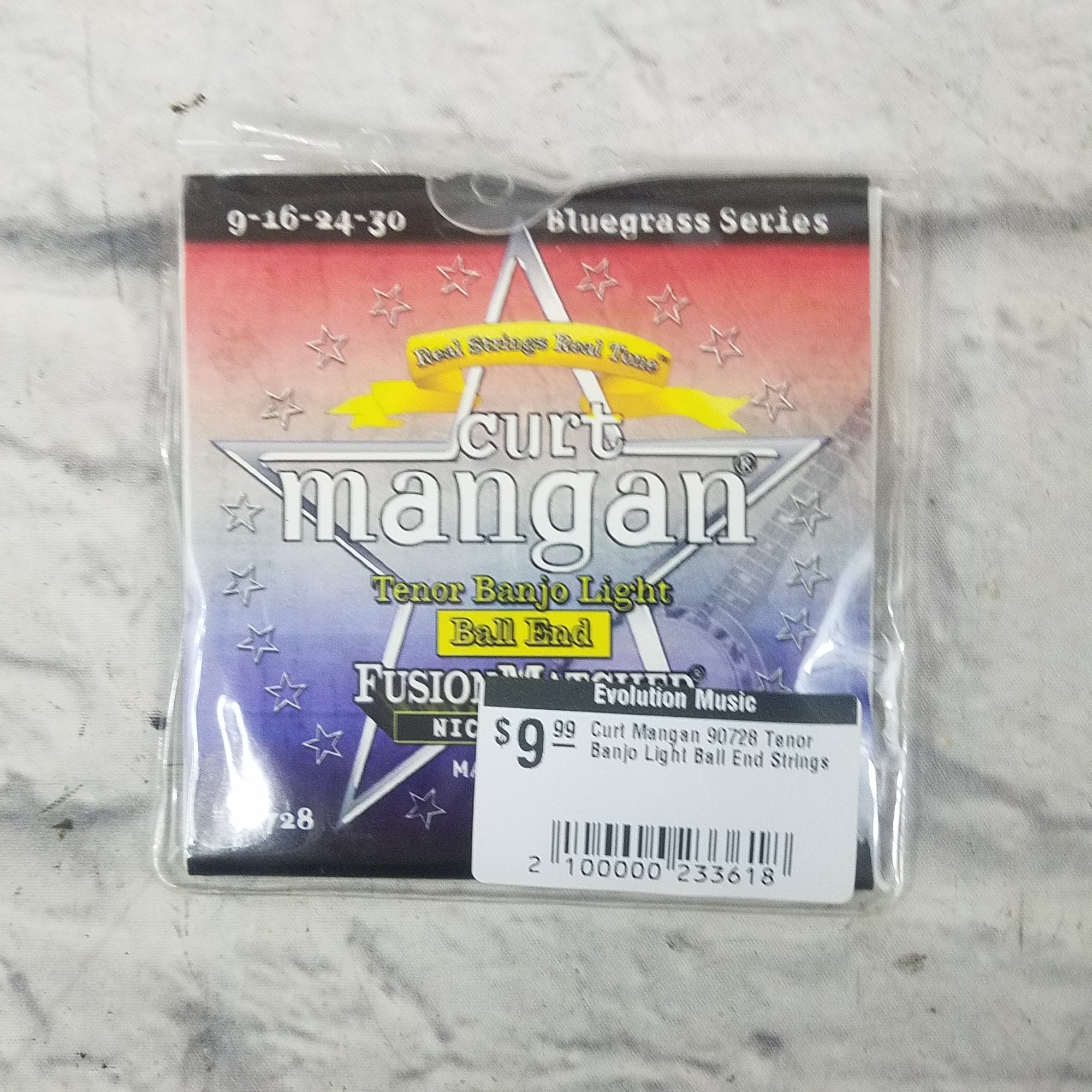 Curt Mangan 90728 Tenor Banjo Light Ball End Strings