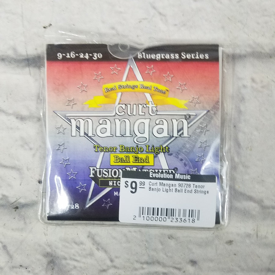 Curt Mangan 90728 Tenor Banjo Light Ball End Strings