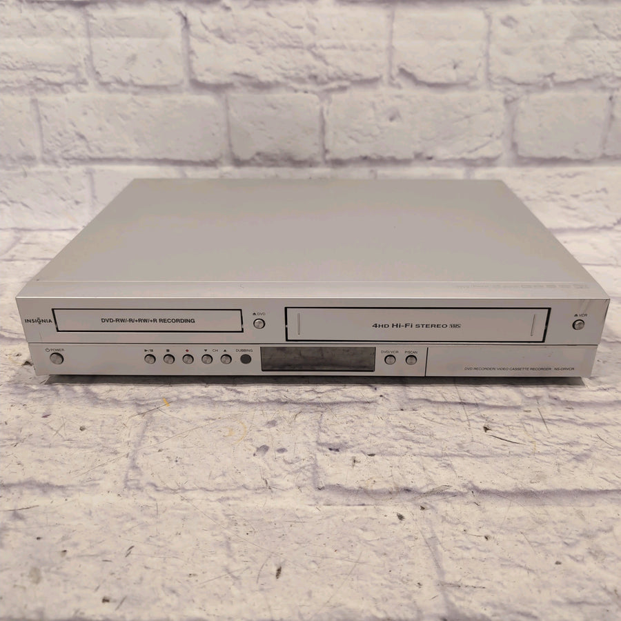Insignia NS-DRVCR VHS DVD Recorder VCR Player Video Cassette 4 Head HIFI