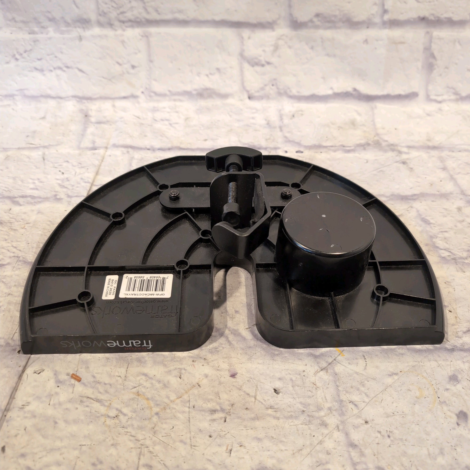 Frameworks Microphone Stand Accessory Tray with Cup Holder