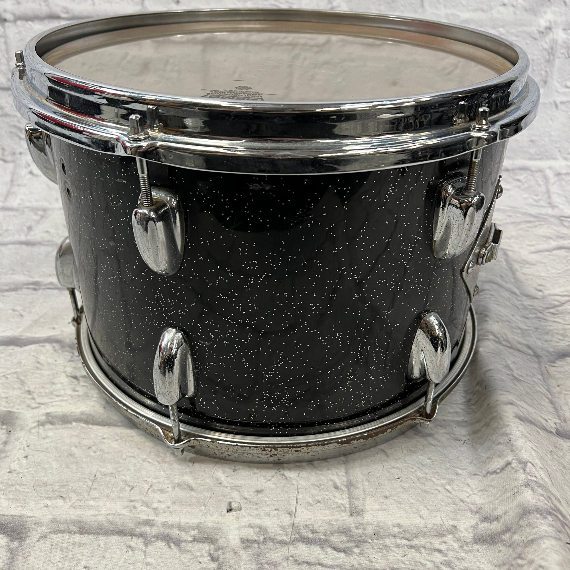 Slingerland 1964 13x9 Black Sparkle Rack Tom