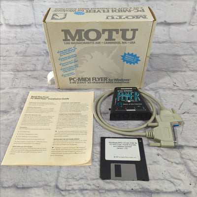 Motu PC Midi Flyer PC Adapter Controller