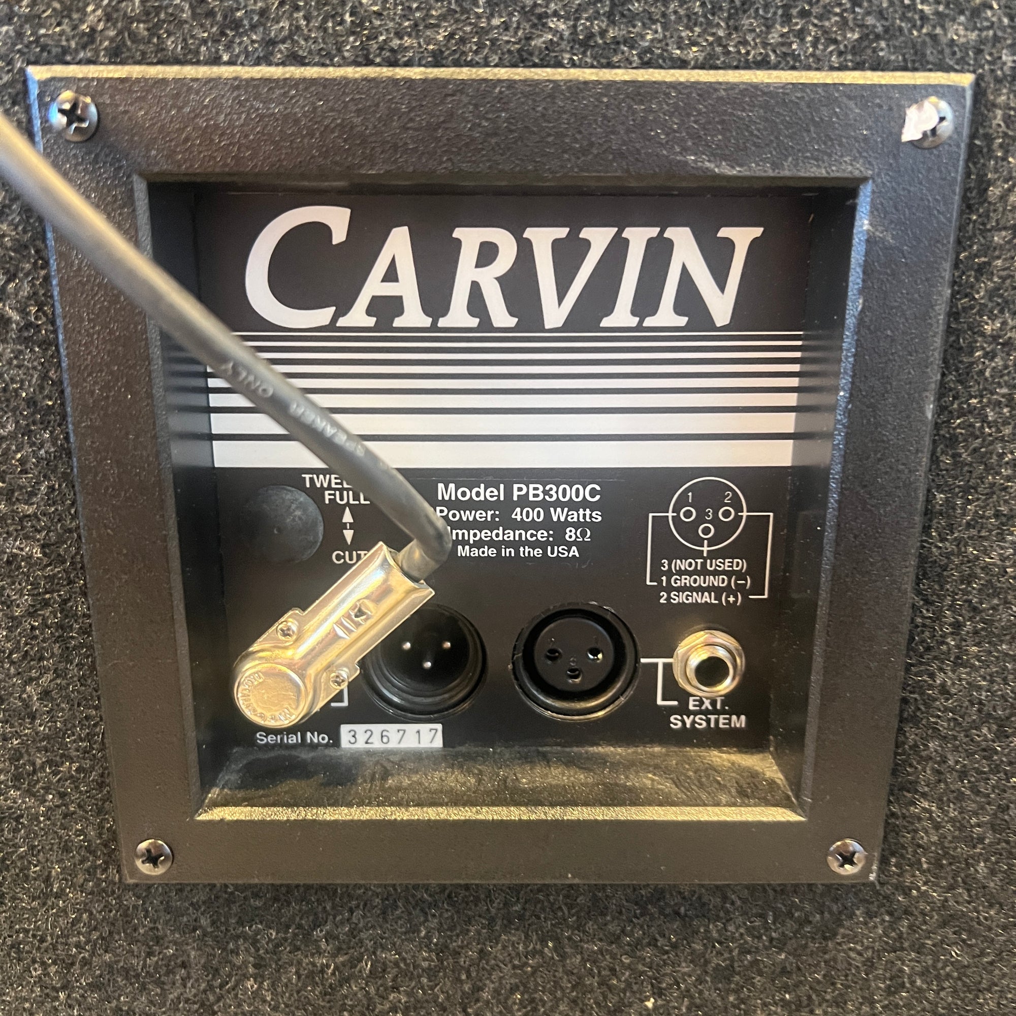 Carvin Pro Bass 300 1x15 Combo Amp Bass