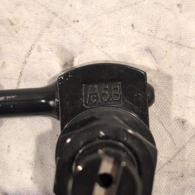 Hipshot Black Single Bass Tuning Machine