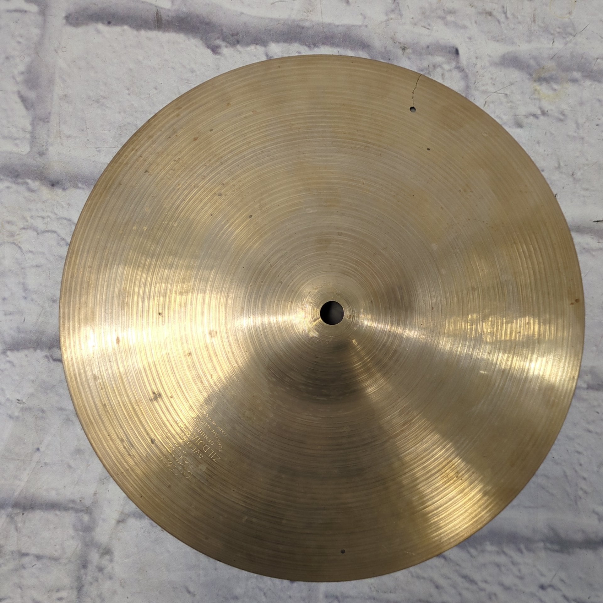 Zildjian Avedis 12 Hi Hats Cracked