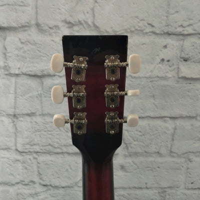 Rogue Red Acoustic Guitar