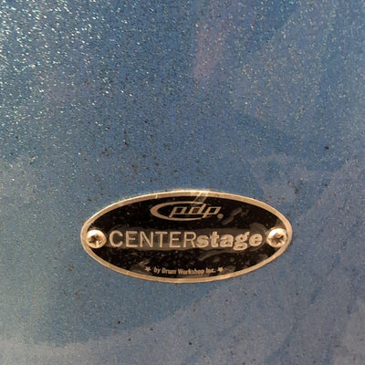 PDP Pacific Drums & Percussion Centerstage Drum Kit - Blue Sparkle - 22/16/14/12/10