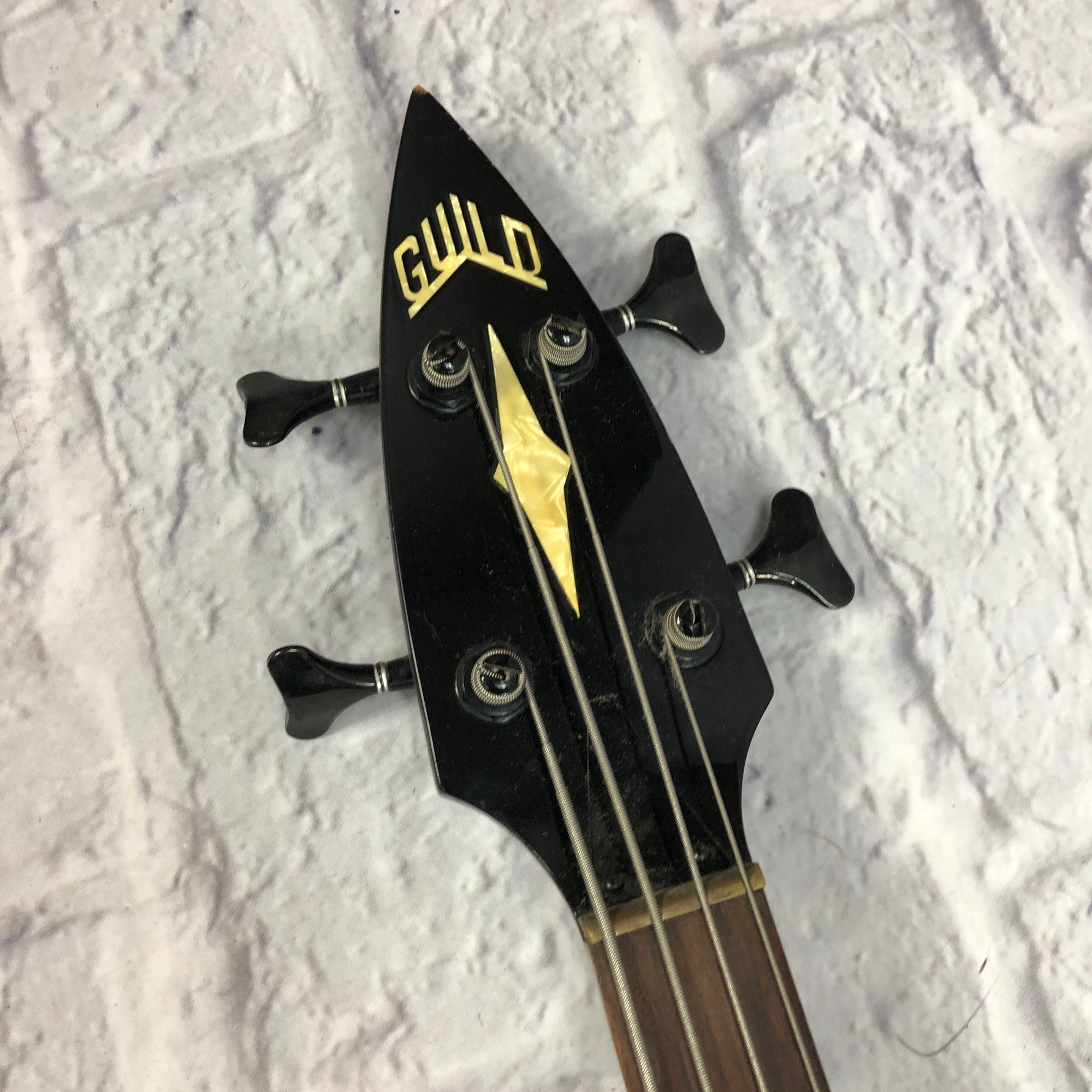 Vintage 1980s Guild SB608 Flying Star Bass
