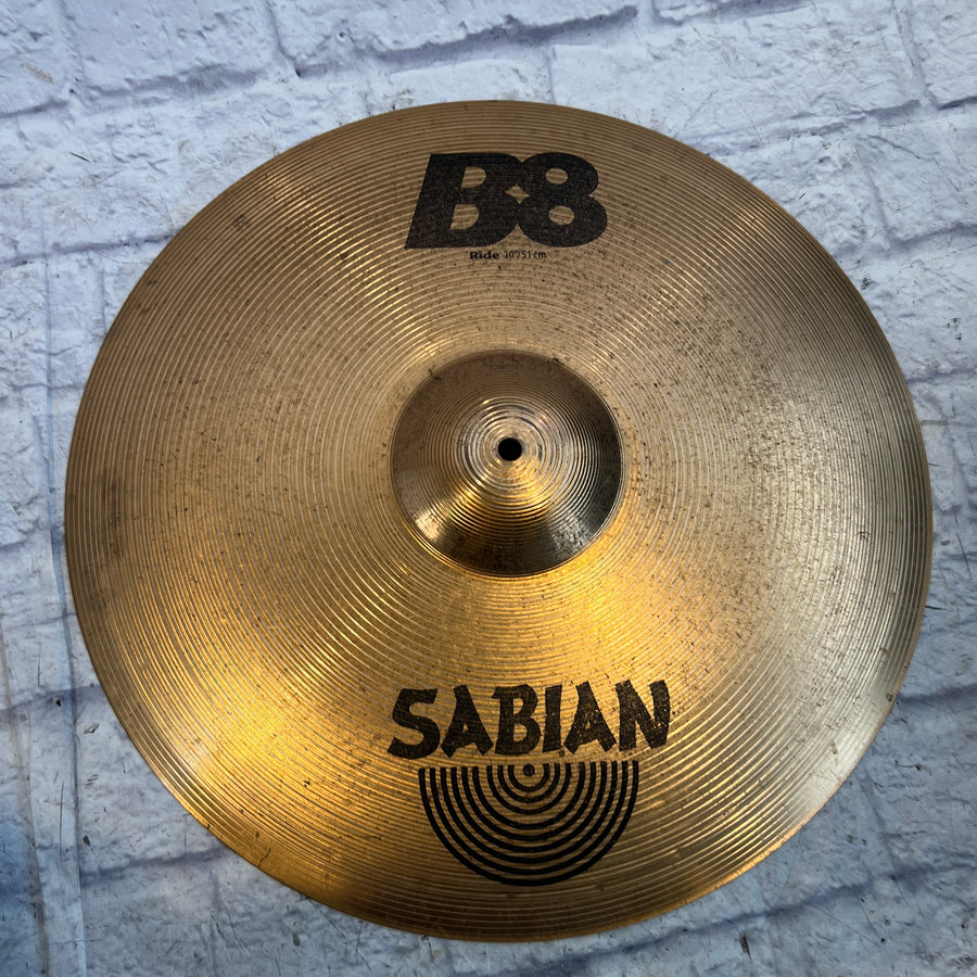 Sabian 20 B8 Ride Cymbal