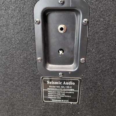 Seismic Audio SA-155.2 2x15 PA Speaker Pair