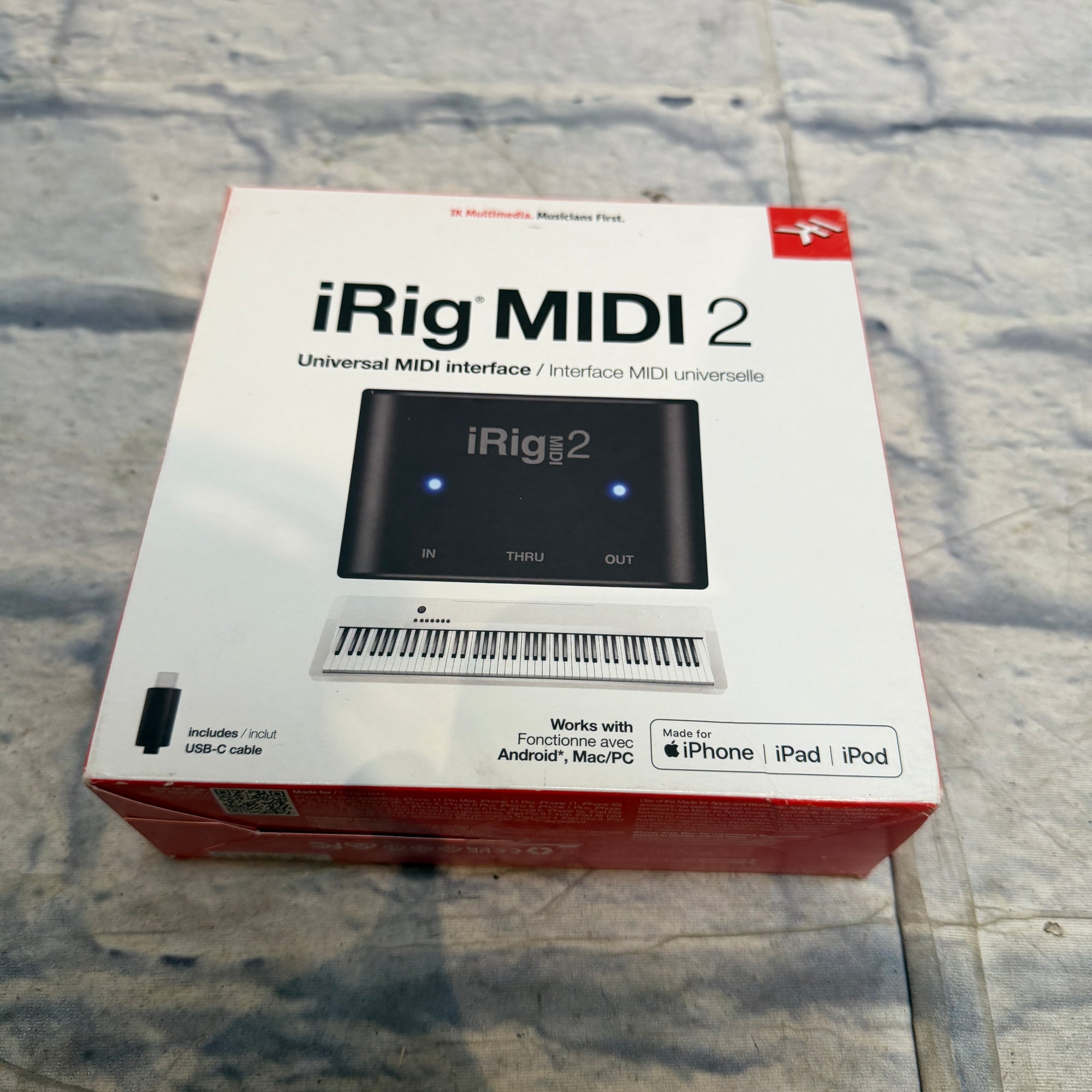 IK Multimedia iRig Midi 2 Universal MIDI Interface