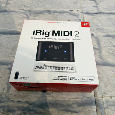 IK Multimedia iRig Midi 2 Universal MIDI Interface