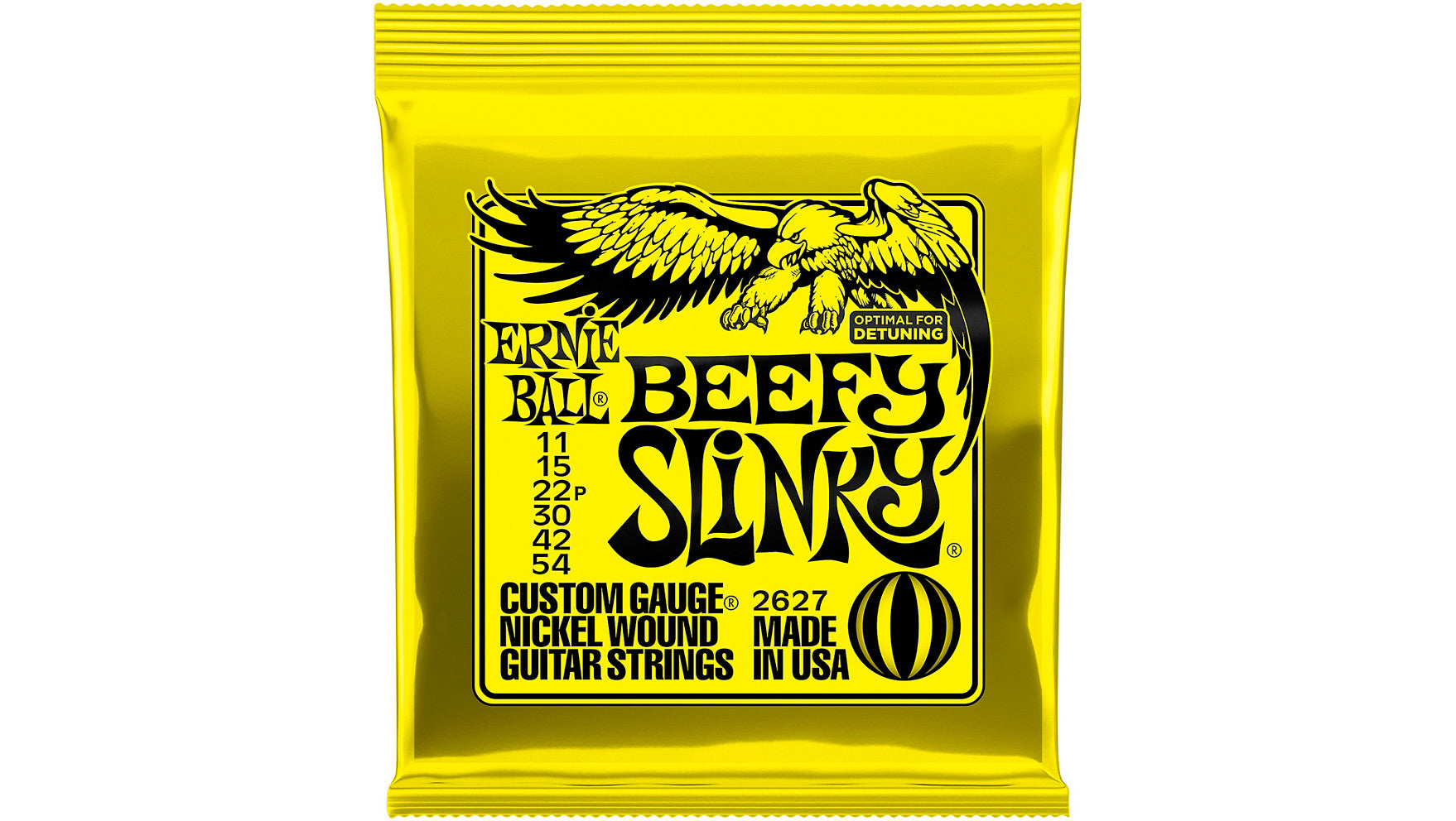 Ernie Ball EB2627 Beefy Slinky Electric Guitar Strings 11 - 54