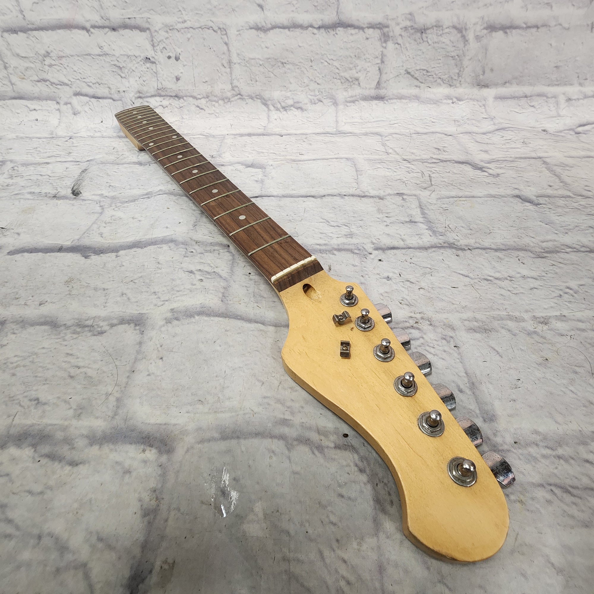 Unknown 22 Fret Electric Guitar Neck AS-IS