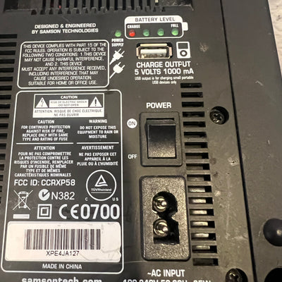 Samson Expedition Escape Rechargeable Bluetooth Speaker