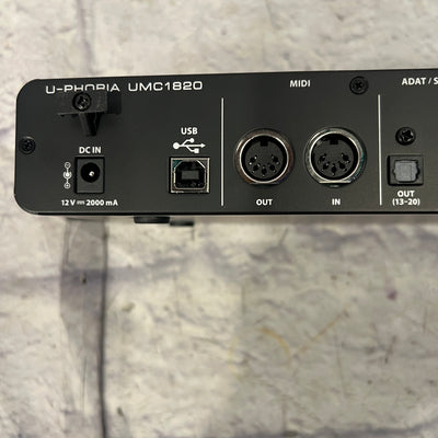 Behringer UMC1820 U-Phoria USB 2.0 Rack Mount Audio Interface
