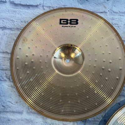 Sabian 14 B8 Hi Hat Cymbal Pair