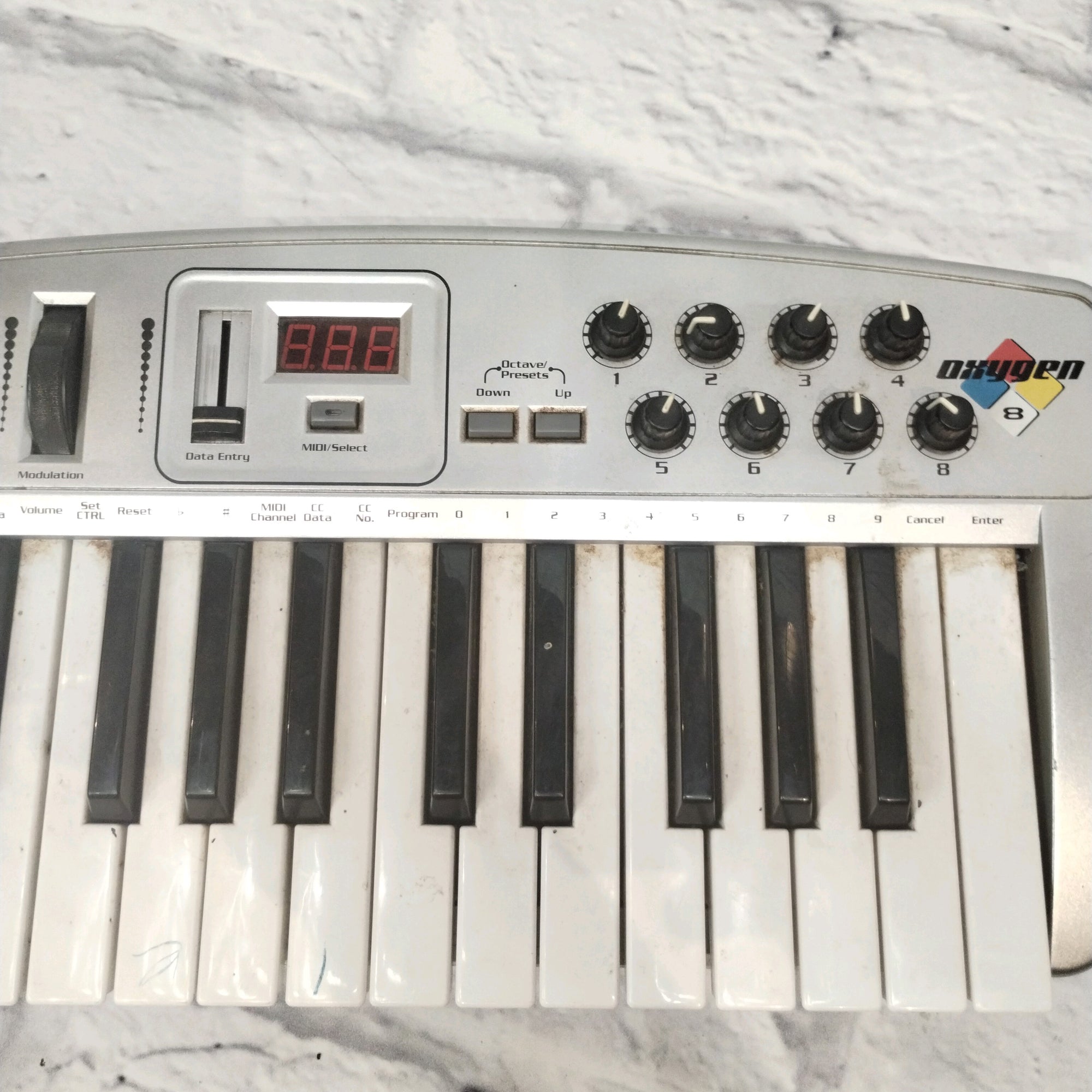 M Audio Oxygen 8 Midi Controller
