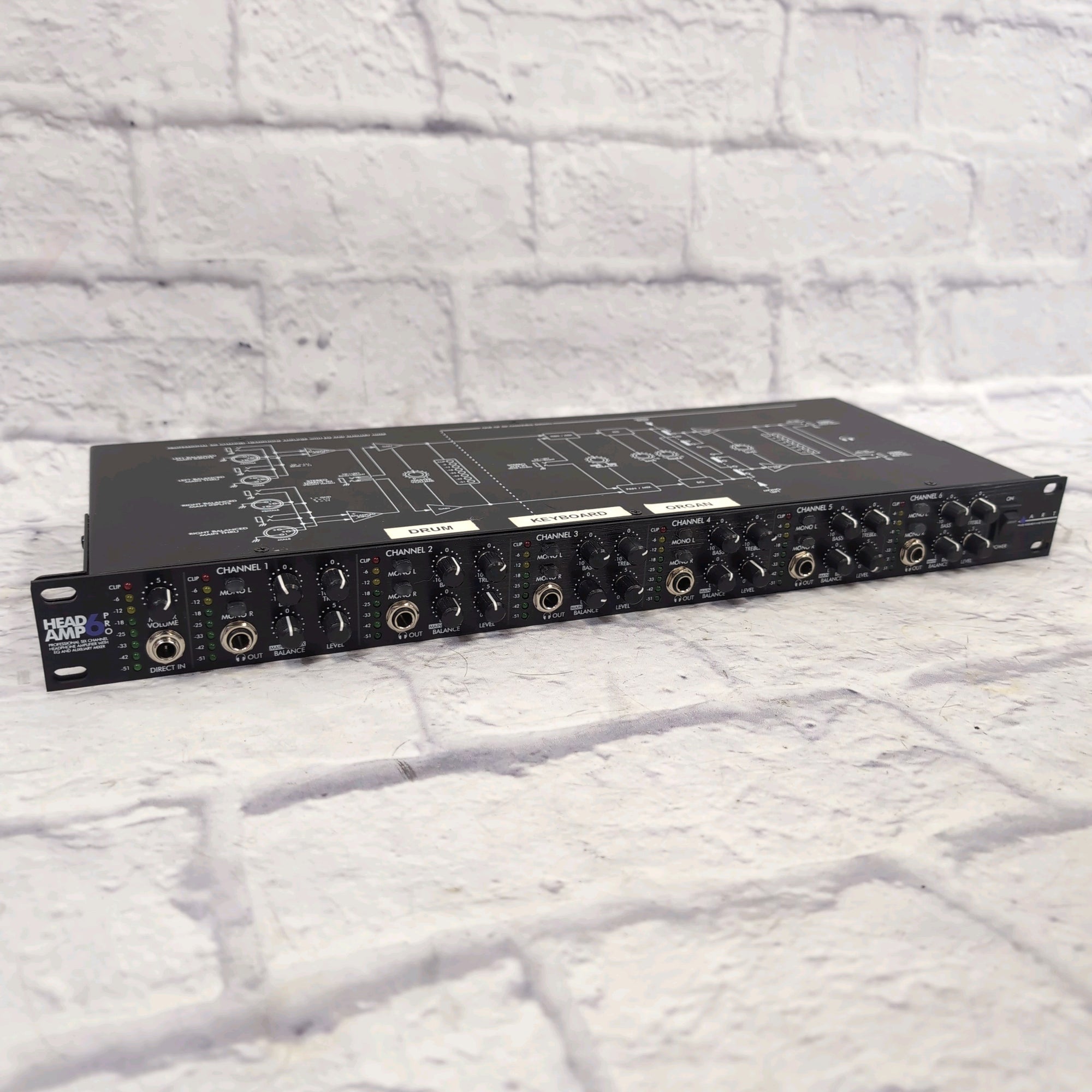 Art 806 Headamp 6 Pro Headphone Amp