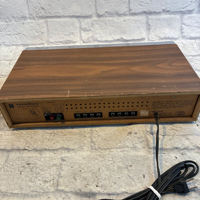Panasonic RE-7670D AM/FM Multiplex Stereo Receiver (1970s) - Classic Wood Case
