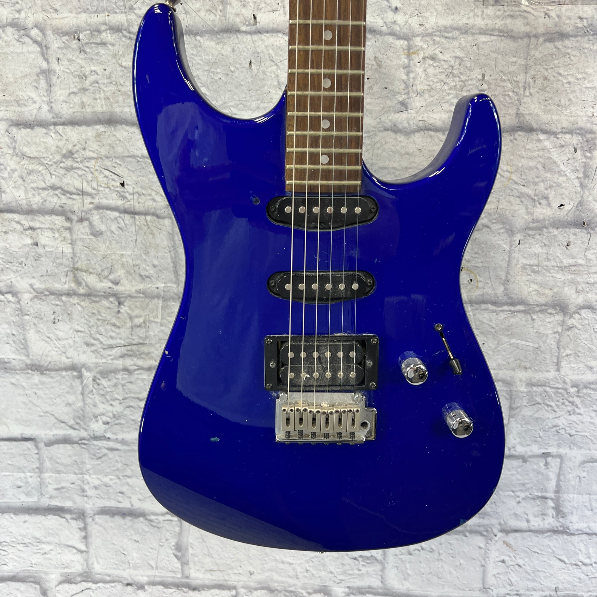 Squier Stagemaster HSS Royal Blue Electric Guitar - Evolution Music
