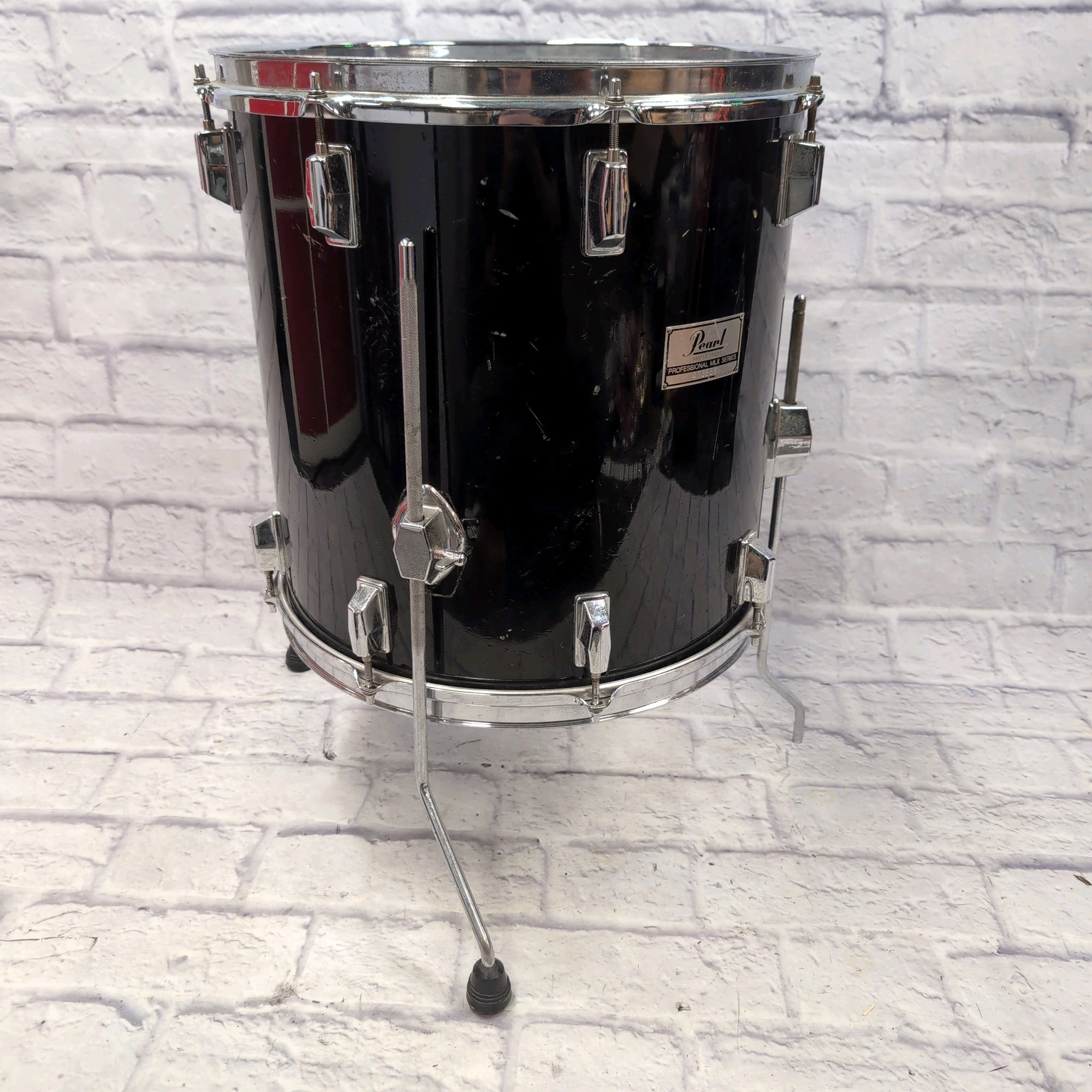 Pearl 16 MLX Maple Black Floor Tom