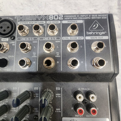 Behringer Xenyx 802 8 Channel Mixer