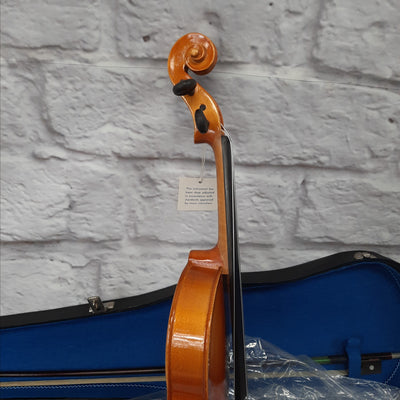 Vintage Lignatone Antonius Stradivarius Cremonensis Violin New Old Stock Made in Czechoslovakia