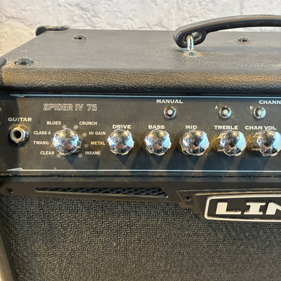 Line 6 Spider IV 75 Watt Guitar Amp Combo