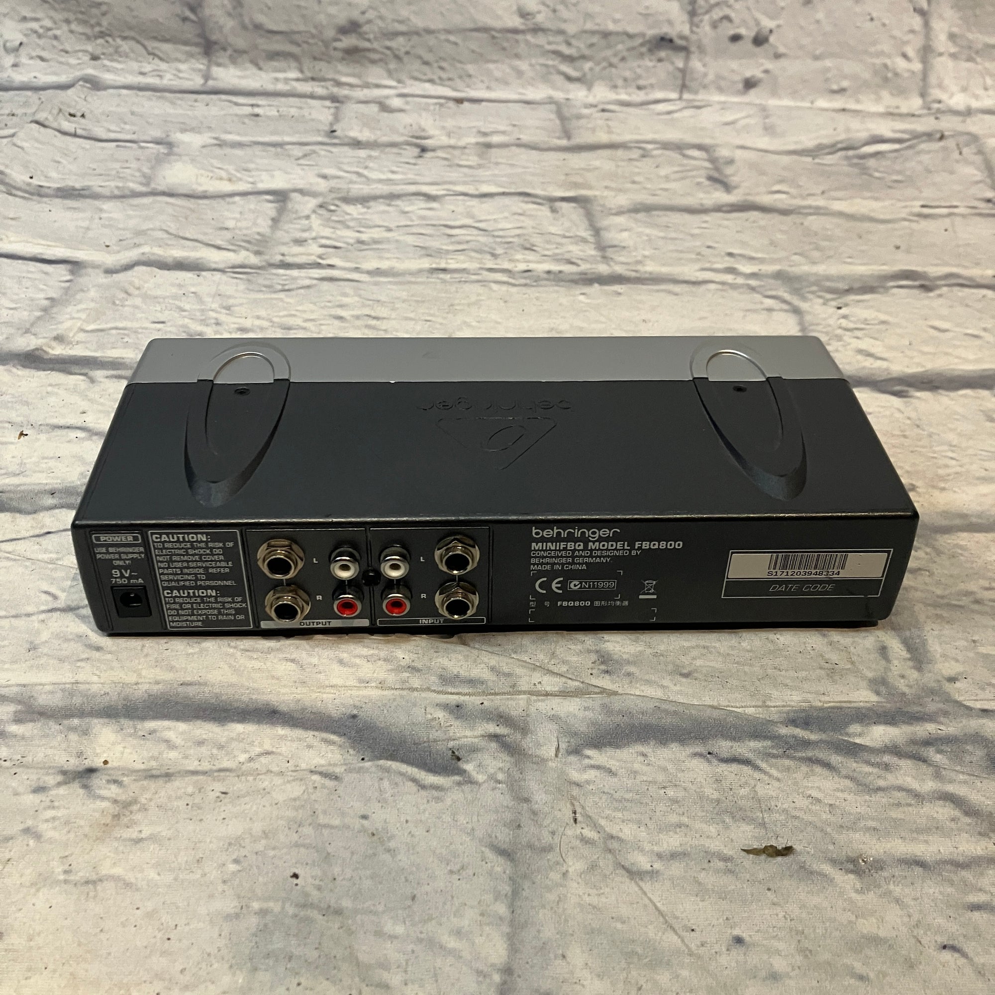 Behringer Mini FBQ 9-Band Graphic EQ