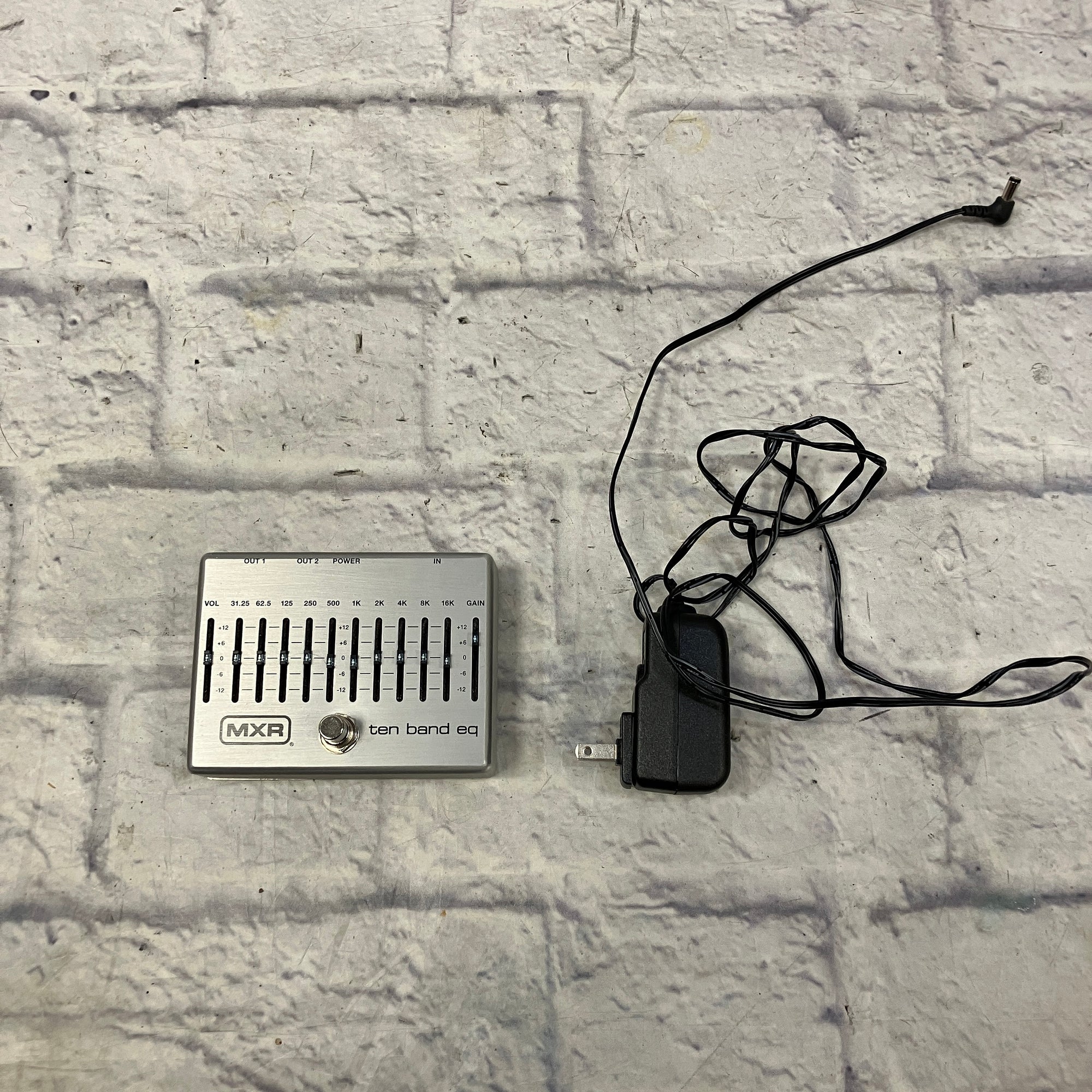 MXR 10 Band EQ Pedal with Power Supply
