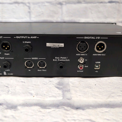 Avid Eleven Rack Eleven Rack Guitar Multi-Effects Processor and Pro Tools Interface