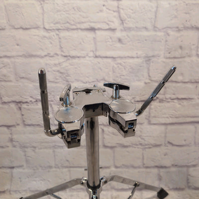 Ludwig Single Braced Double Rack Tom Stand Black White Sticker