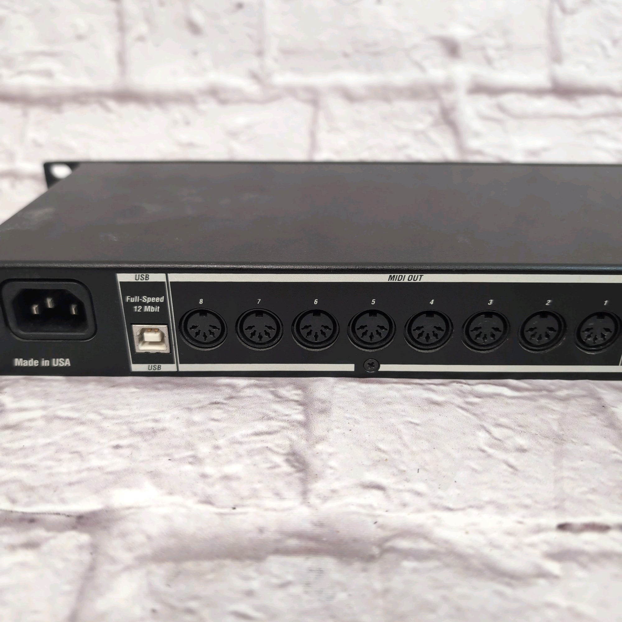 MOTU Mark of the Unicorn MIDI Express XT USB MIDI Interface Rack