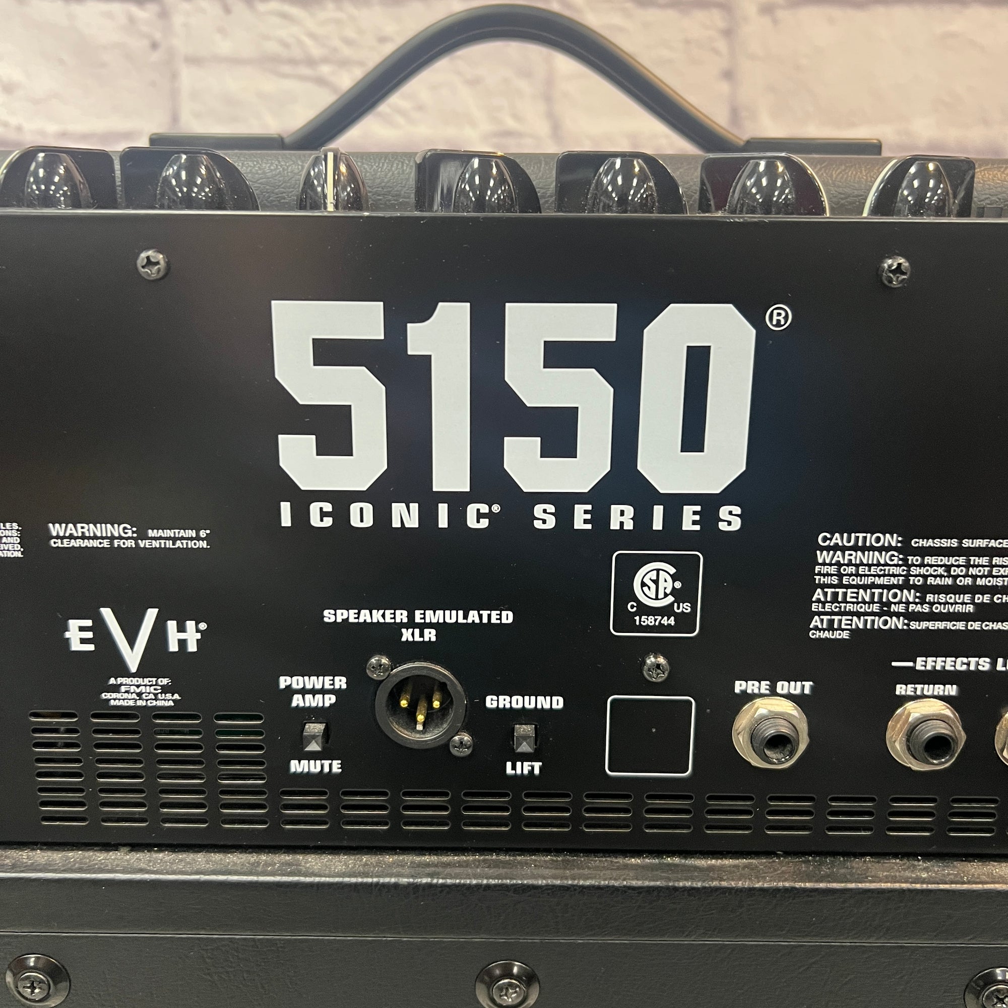 EVH 5150 Iconic 1x12 6L6 40 Watt Tube Combo Amp