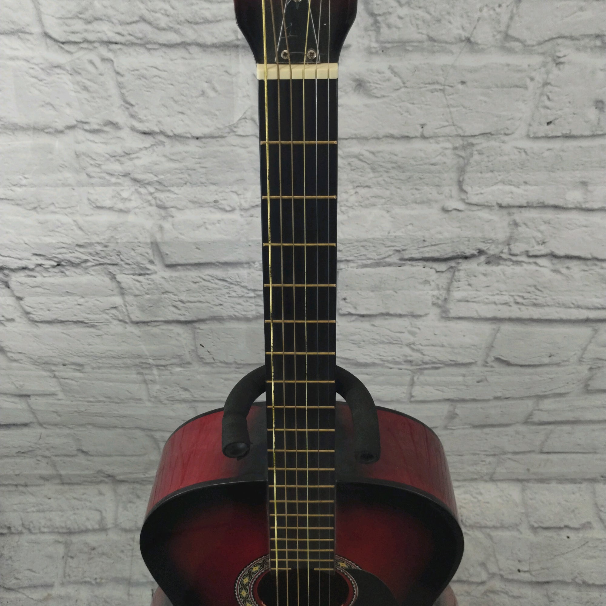 Rogue Red Acoustic Guitar