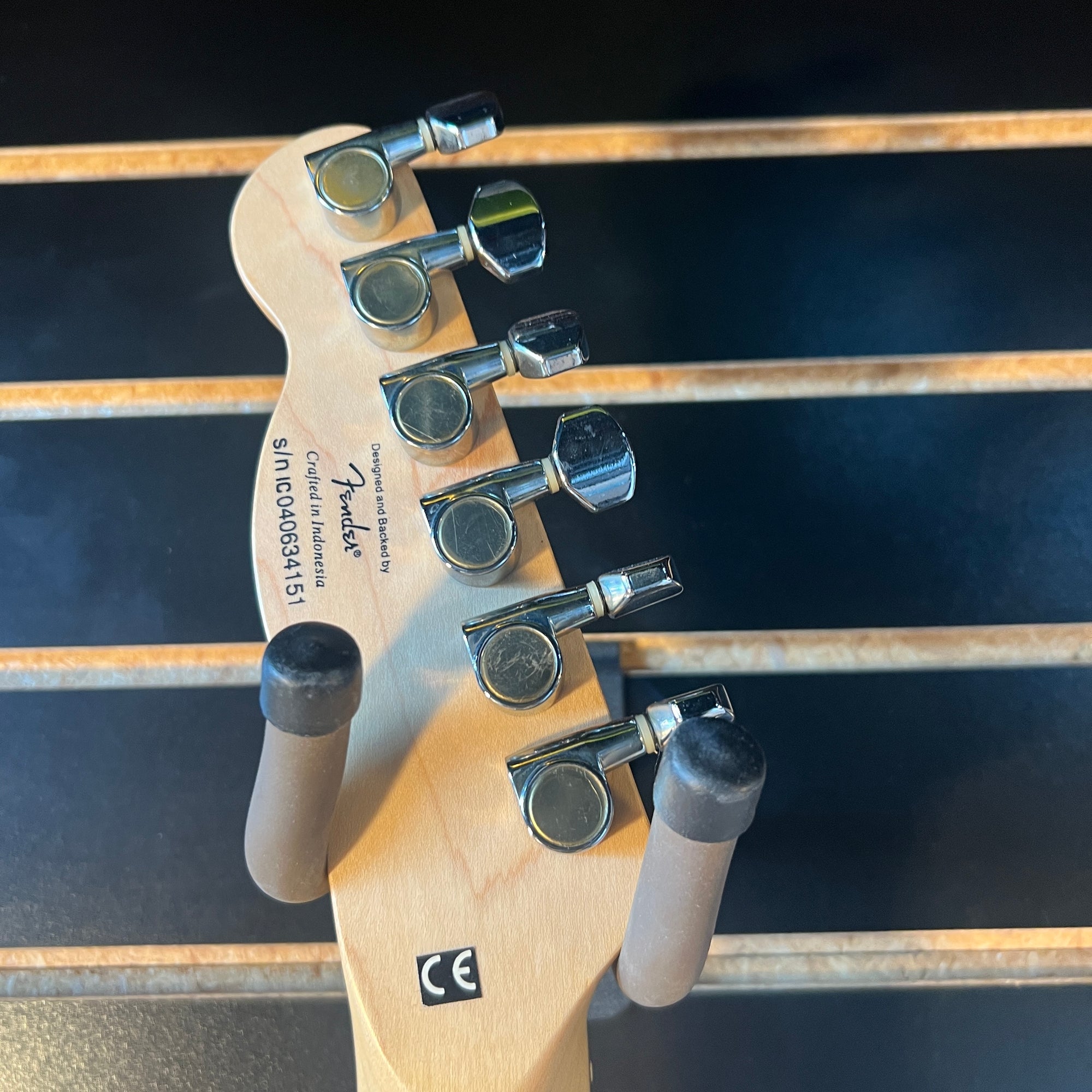 Squier Standard Telecaster Black and Chrome Model Electric Guitar