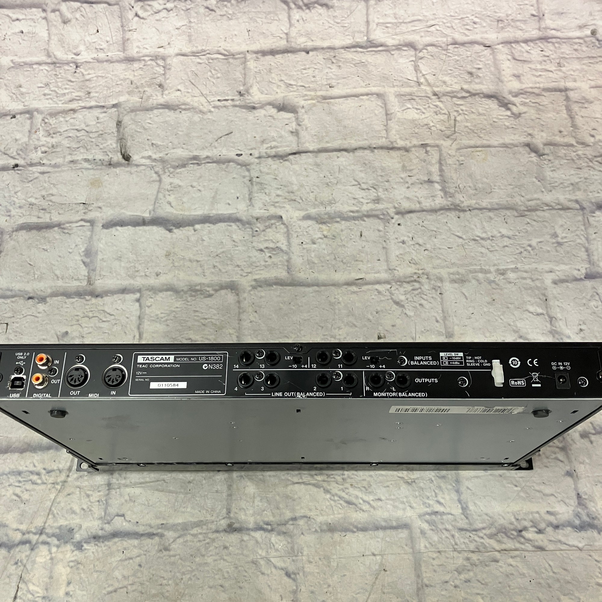 Tascam US1800 8 Channel USB 2.0 Interface