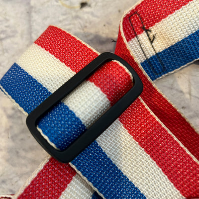 Fort Bryan Red White & Blue Nylon Guitar Strap