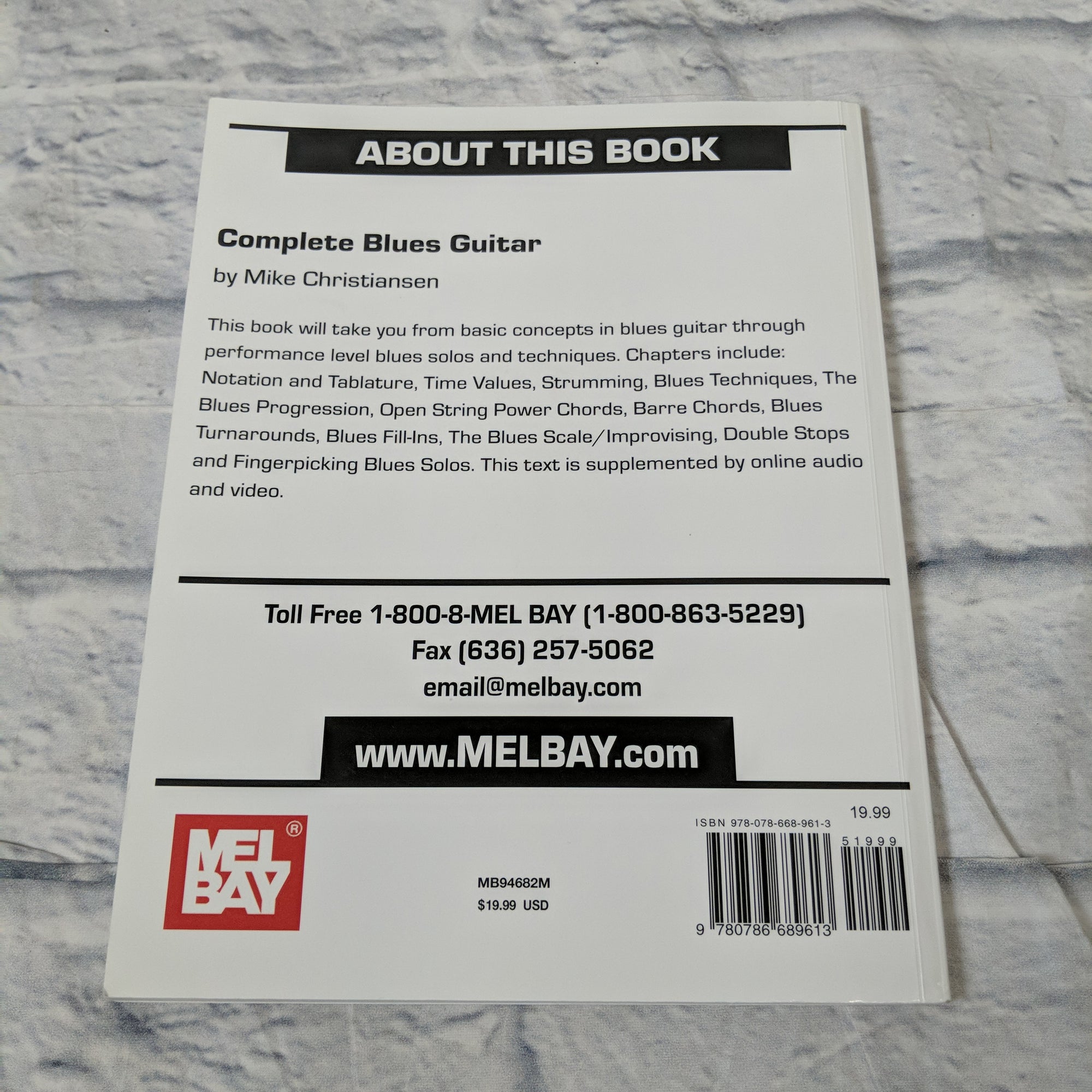 Complete Blues Guitar Book