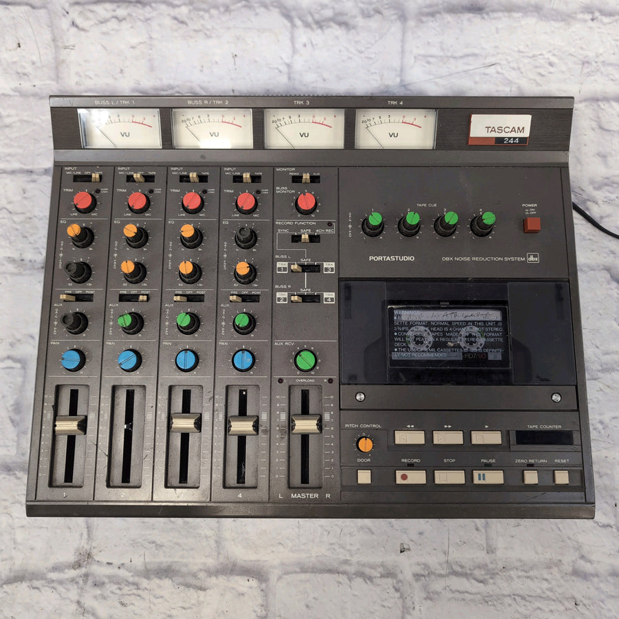 Tascam Portastudio 244 Cassette Multitrack Recorder