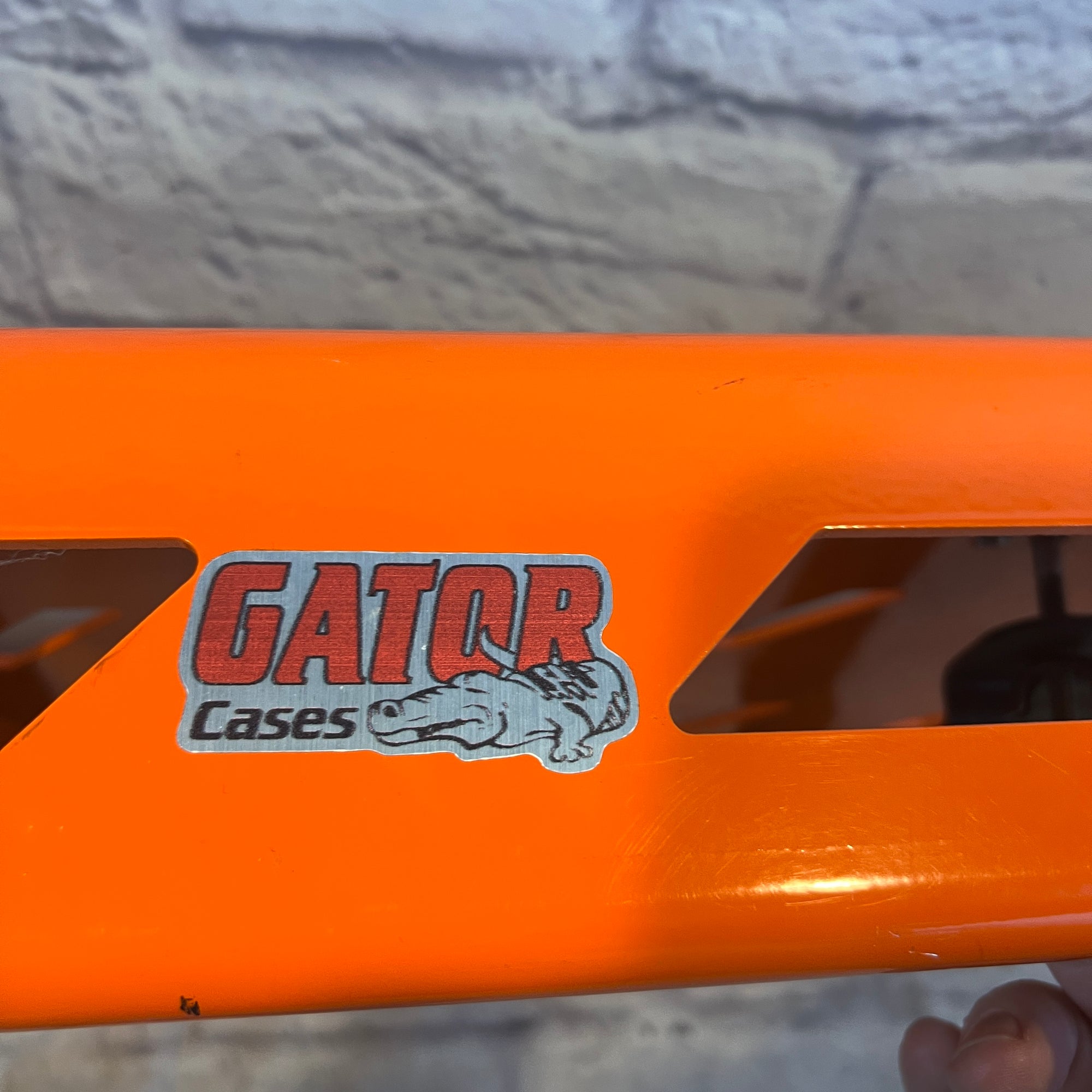 Gator Large Aluminum Pedal Board Orange