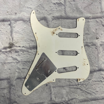 Unknown Stratocaster Pickguard White