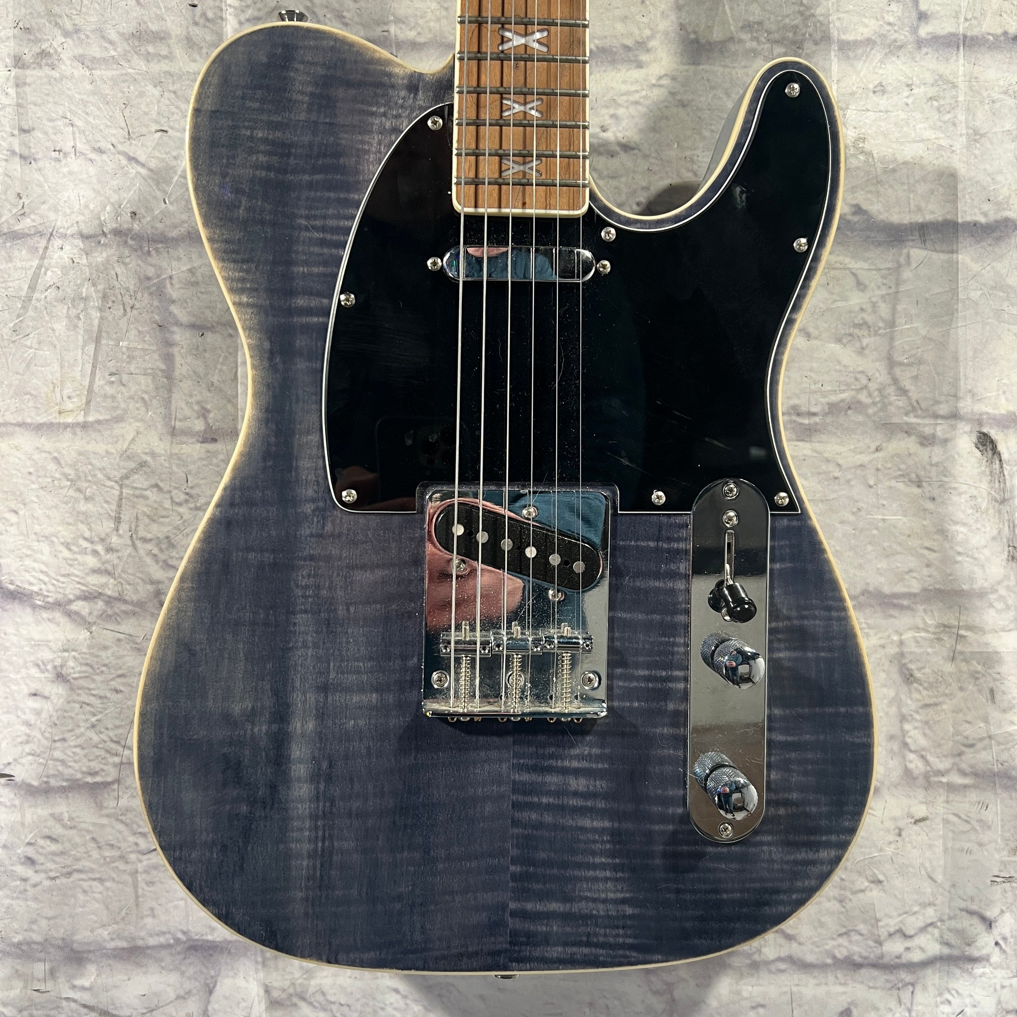 Hard Luck Kings Southern Belle T style Transparent Gray Electric Guitar