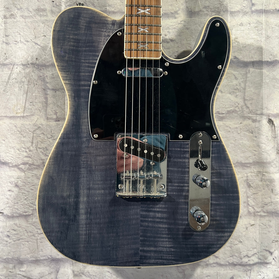 Hard Luck Kings Southern Belle T style Transparent Gray Electric Guitar