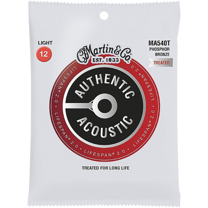 Martin MA540T Acoustic Lifespan 2.0 Phosphor Bronze Light 12-54