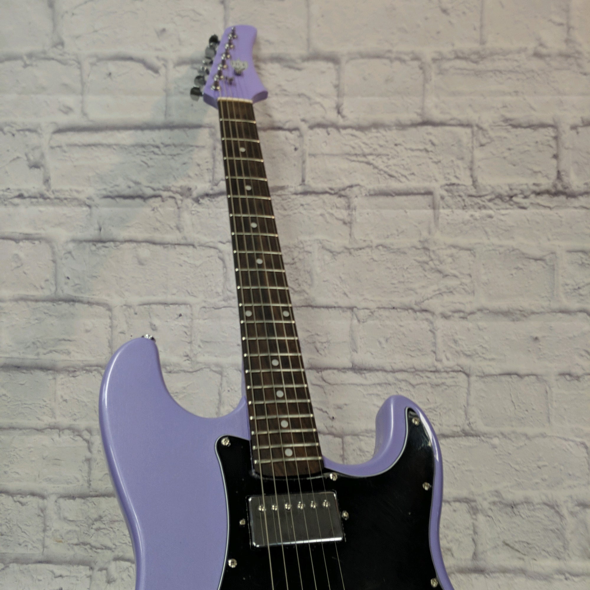 Hard Luck Kings Bombshell Strat Style HH Purple Electric Guitar